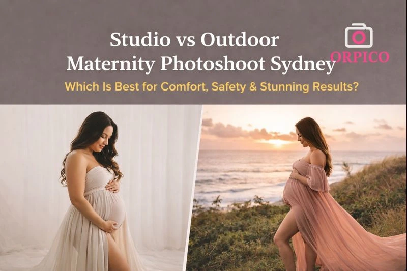 Studio vs Outdoor Maternity Photoshoot Sydney: Which Is Best for Comfort, Safety & Stunning Results?
