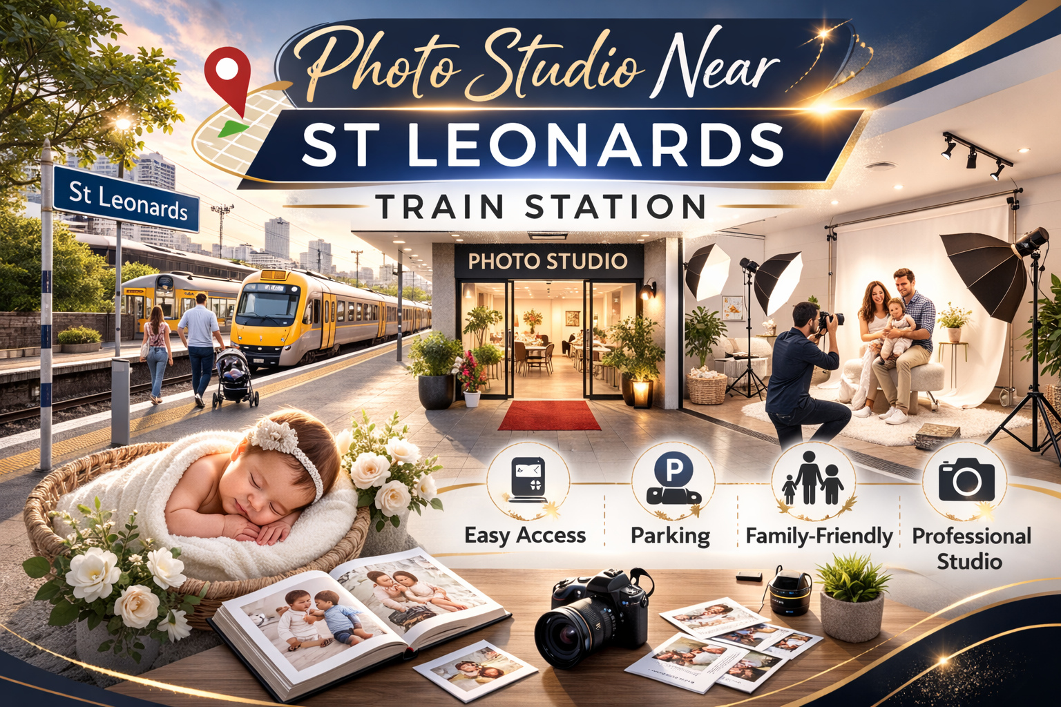 Best Photo Studio Near St Leonards Train Station
