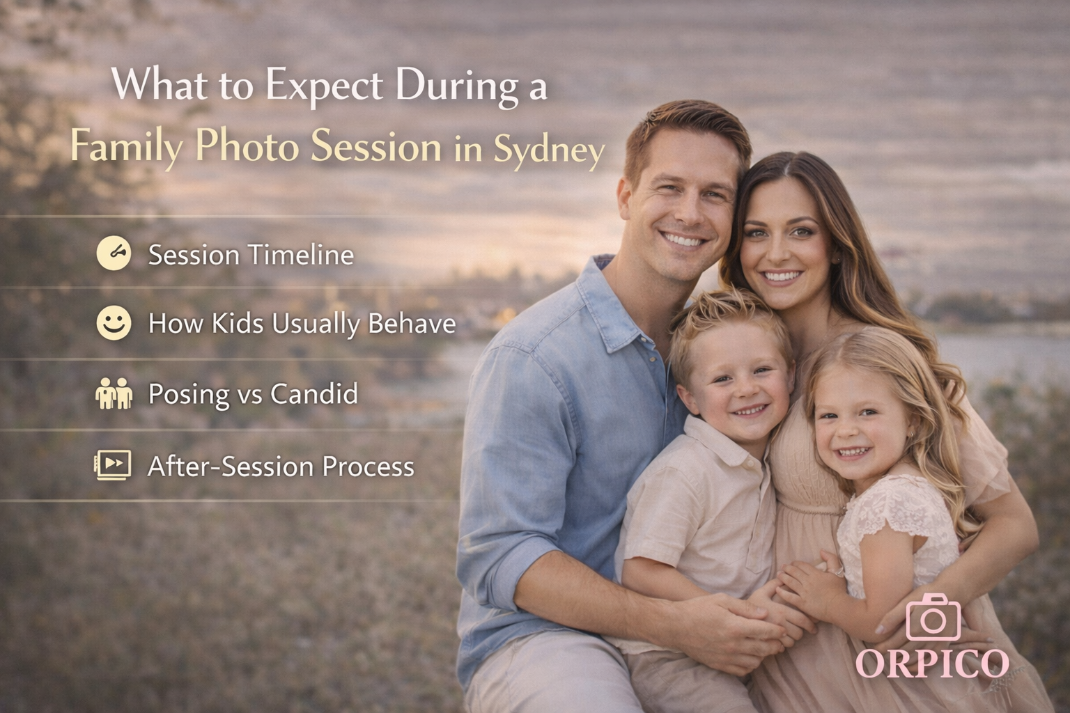 What to Expect Family Photo Session Sydney