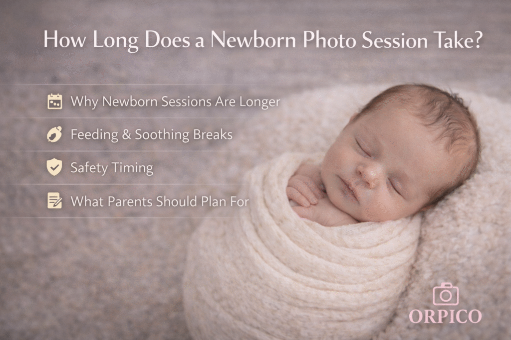 How Long Does a Newborn Photo Session Take?