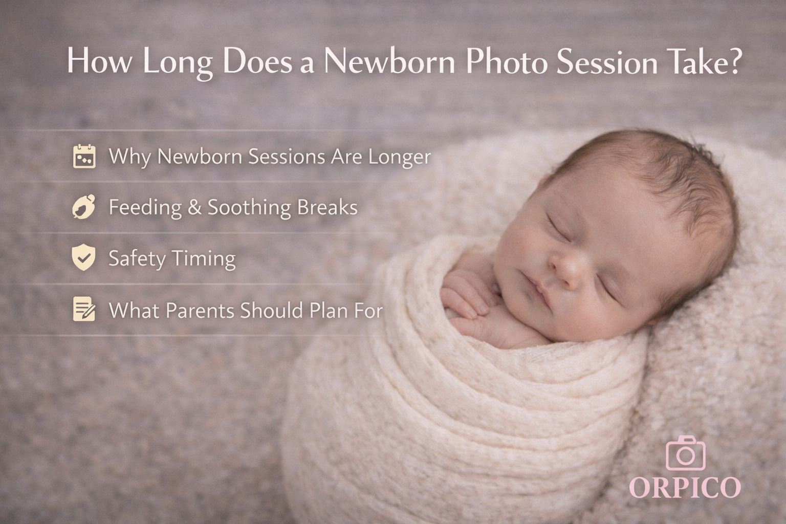 How Long Newborn Photo Session Take