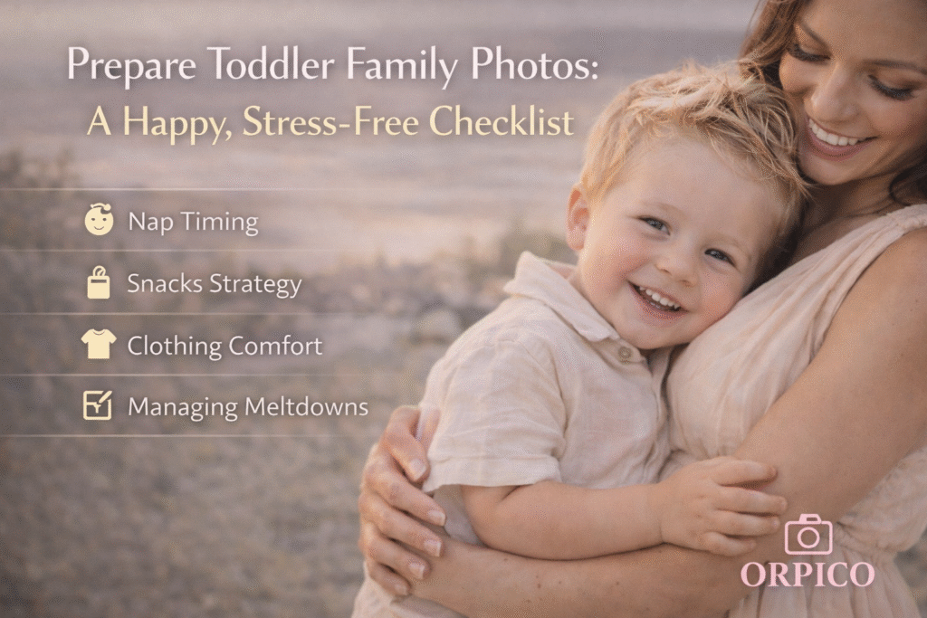 Prepare Toddler Family Photos: A Happy, Stress-Free Checklist