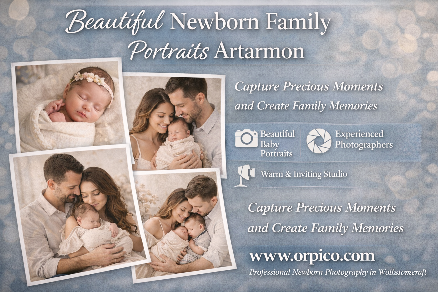 Beautiful Newborn Family Portraits Artarmon