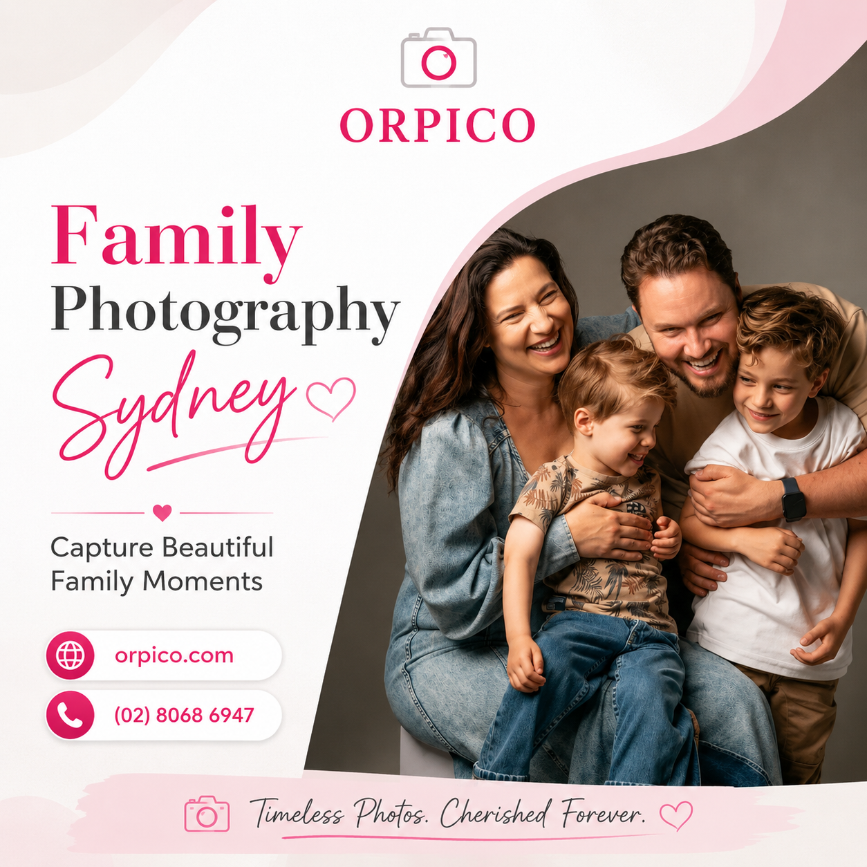 Trusted Family Photography Sydney for Every Moment